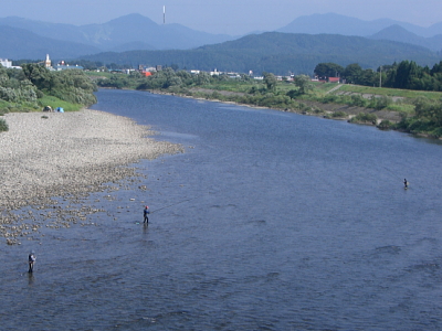 清流日本一に何度も輝いている「荒川」